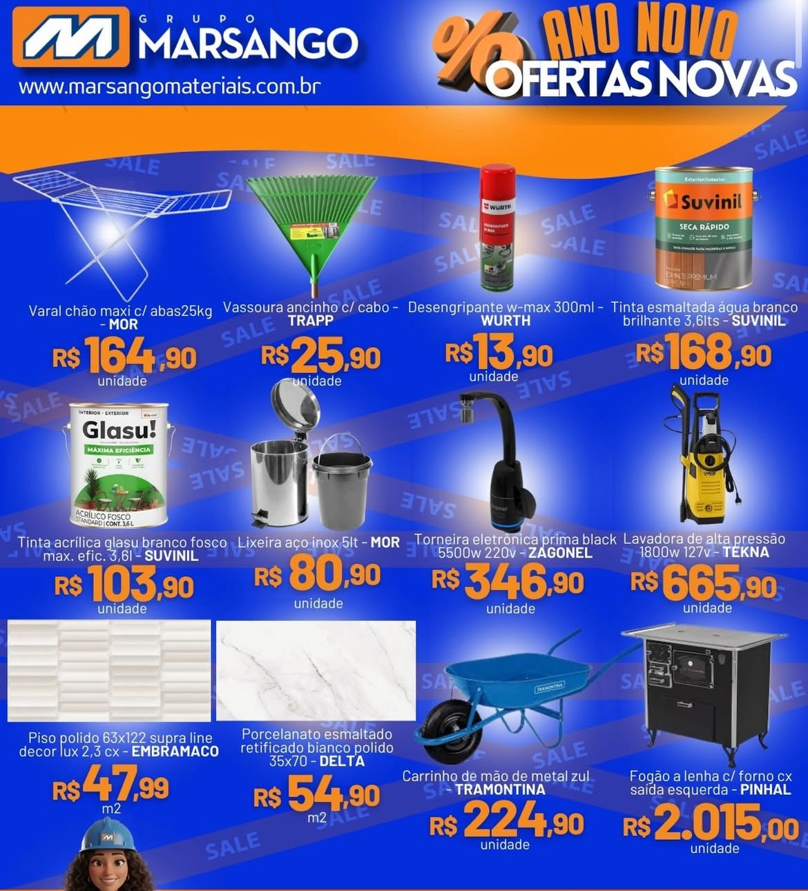 Promoções da Marsango Materiais